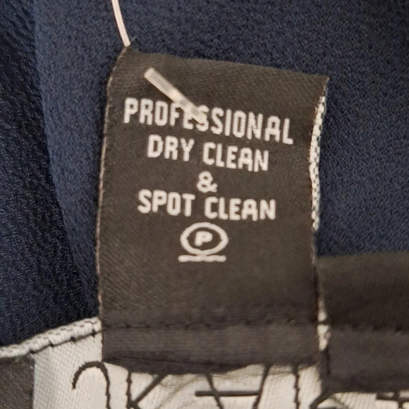 J Kara "NEW" Blue Short Flutter Sleeve Romantic Beaded Long Maxi Dress Size 6 - Picture 12 of 12